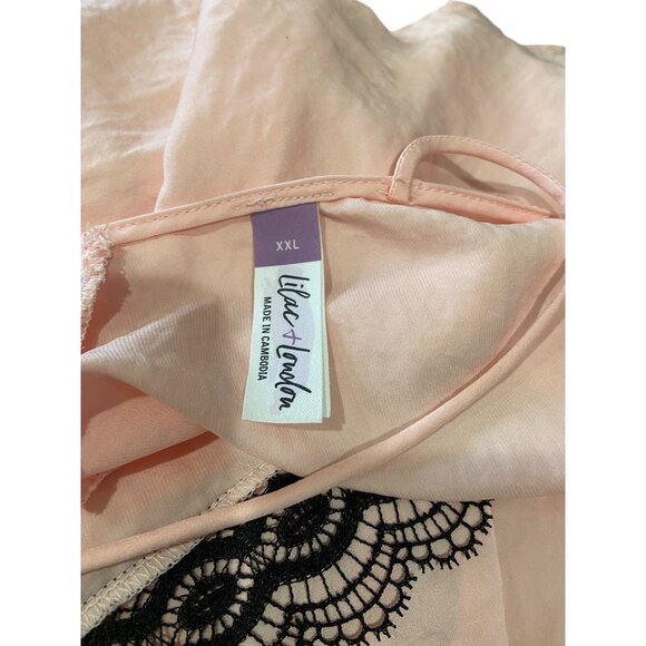 Lilac & London Pajama Set Pink Size XXL - Picture 3 of 15